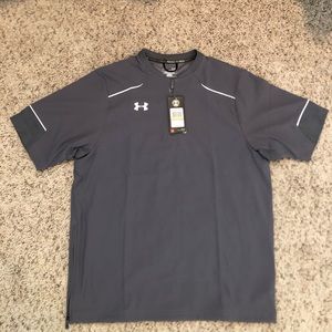 Gray Under Armour Athletic T-Shirt